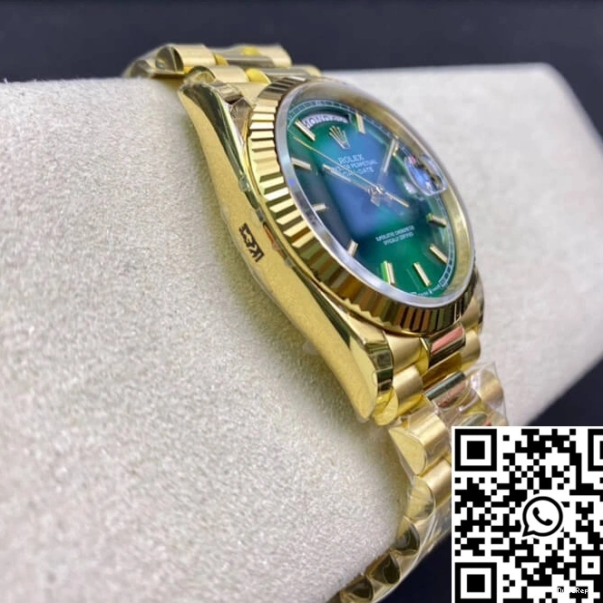 Day Rolex Green Date 118238 Factory Dial EW 0812